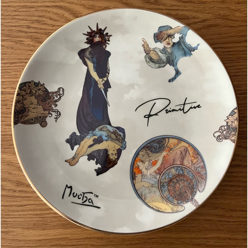 Primative x Mucha Tragedy Plate